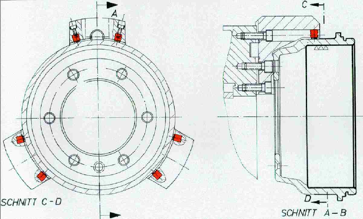 Spannfutter fr Bremstrommel
