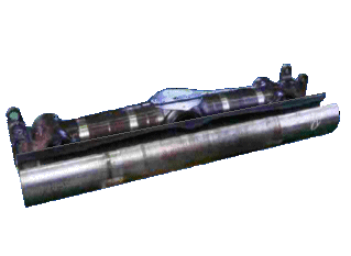 landing gear and test-workpiece